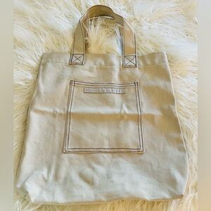 🫟⚜️Stella McCartney Cream Canvas Tote